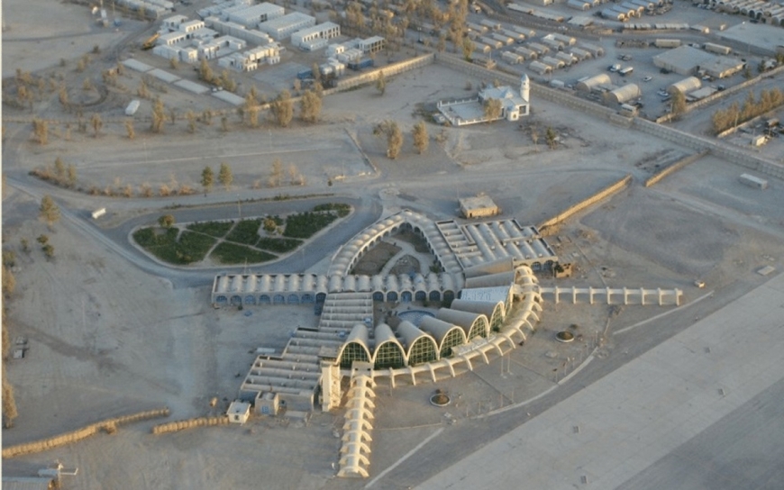 Căn cứ không quân Kandahar. Ảnh: Thông tấn Khaama.